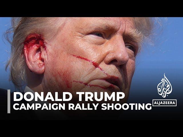 Trump shot in ear at Pennsylvania campaign rally, suspected gunman killed