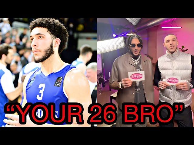 LIANGELO BALL NEEDS TOO GET HIS LIFE TOGETHER….