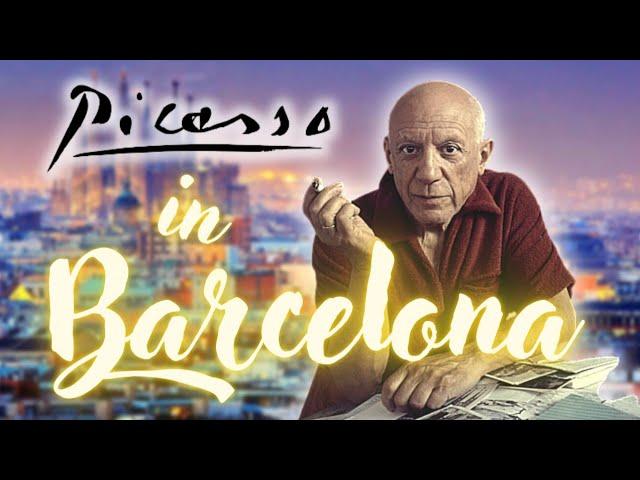 Pablo PICASSO In BARCELONA, Biography Museum: Cubism, Blue Period, paintings Guernica, Las Meninas.