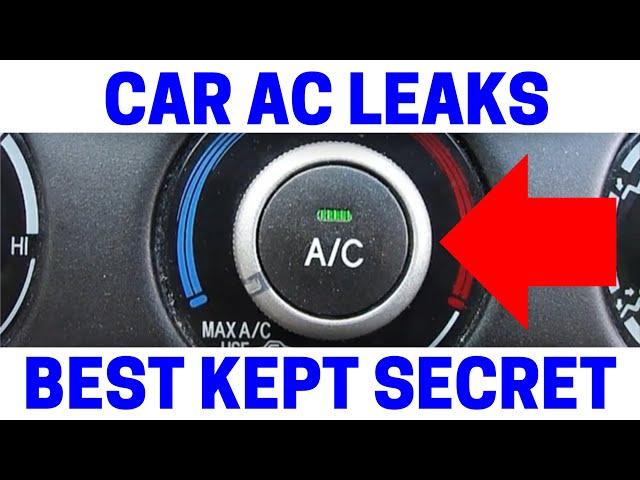 The Most Common Cause of Car AC Leaks - Easy Fix!