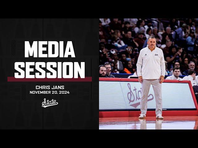 MEN'S BASKETBALL | CHRIS JANS MEDIA SESSION - 11/20/24