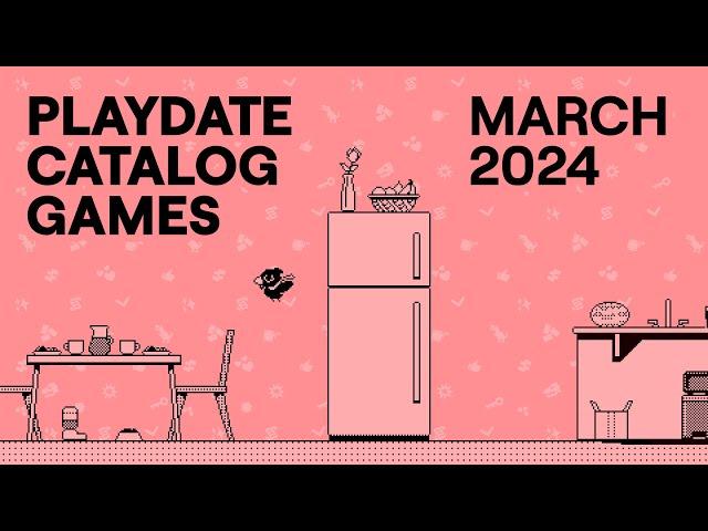 Playdate Catalog—Games for March 2024—Action, Puzzlers, Tower Defense, and...an eBook Reader!?