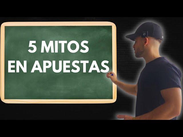 ¡5 MITOS de APUESTAS DEPORTIVAS que te están HACIENDO PERDER DINERO!