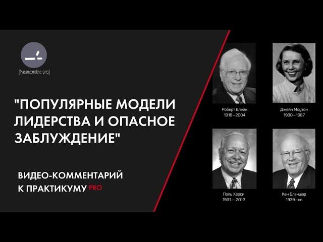 Популярные модели лидерства и опасные заблуждения. Д. Масленникова Мастер смысловой конфигурации.