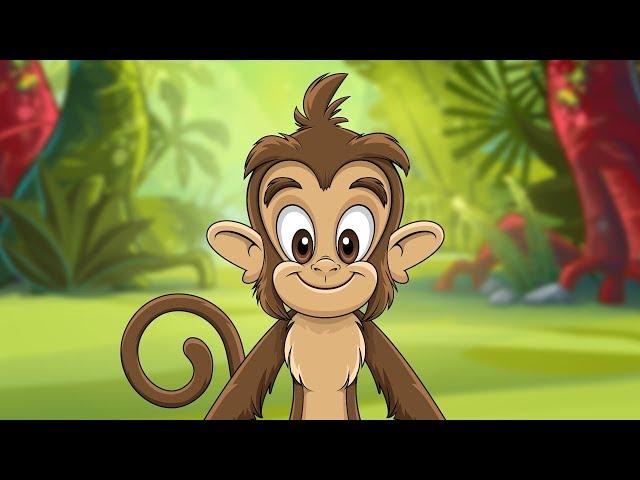 Monkey Dance | HIT song for kids by Kidz Area!!!