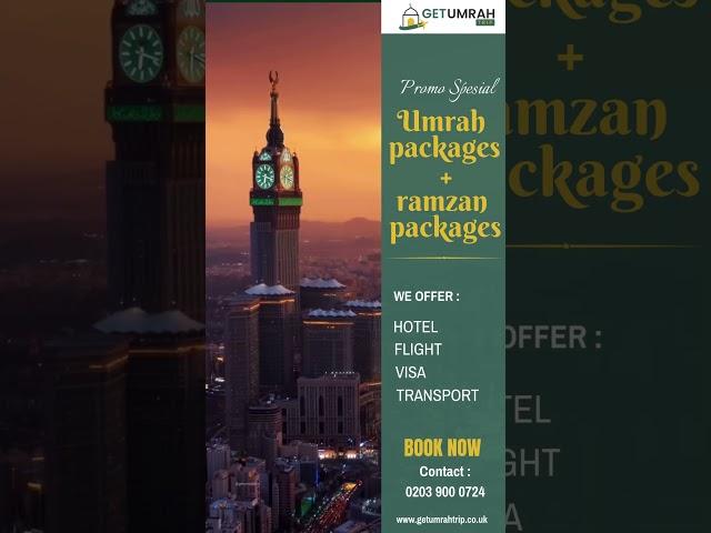 Affordable 3-Star, 4-Star & 5-Star Umrah Packages | Book Online Now!