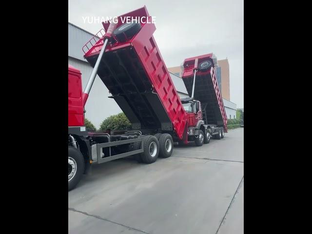 HOWO Brand New 8x4 Dump Truck for Sale | Factory Lowest Price 30/35/40/45/50/55/60CBM Tipper Truck