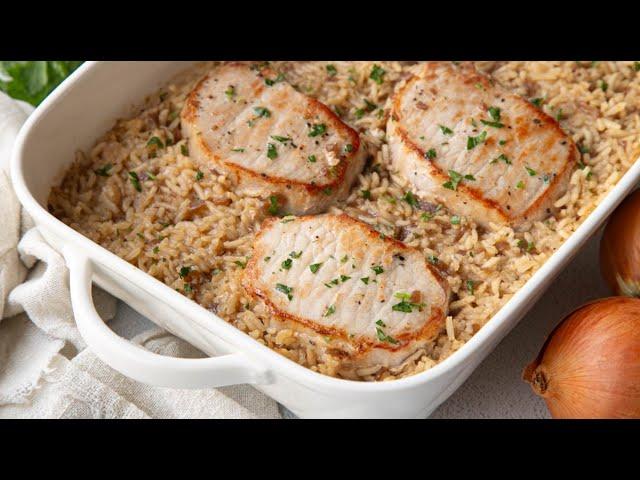 Pork Chops and Rice Casserole