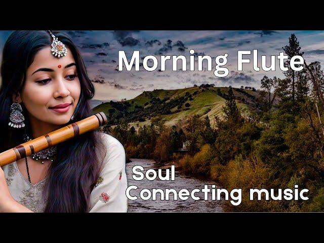 Bansuri dhun Krishna . Morning Flute Music | बाँसुरी  धुन |  | Mountain Flute | Meditation Music