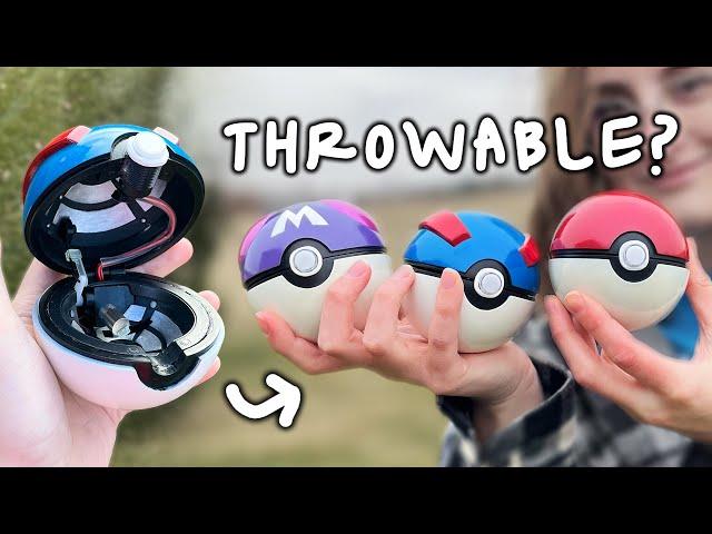 I built working Pokeballs you can throw... kinda