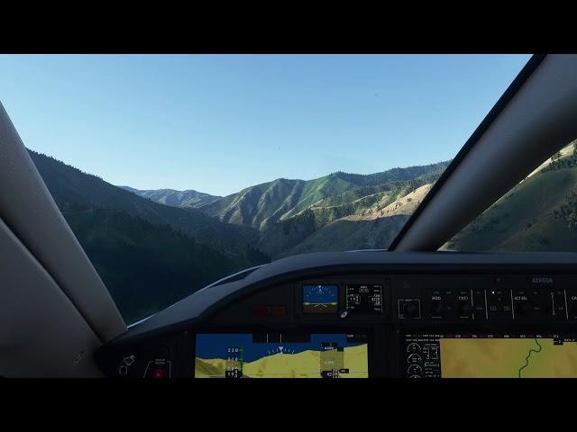 210Driver Mountain Rescue in FS2020 (TBM 930 in Idaho!)