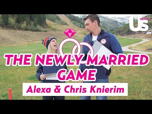 Alexa and Chris Knierim Play The Newly Married Game