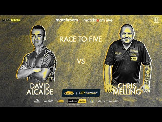 Chris Melling vs David Alcaide | Winners' Group | Predator Championship League Pool