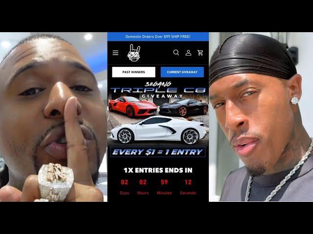 CJ ON 32's Corvette Raffle New Website Got EXPOSED?!