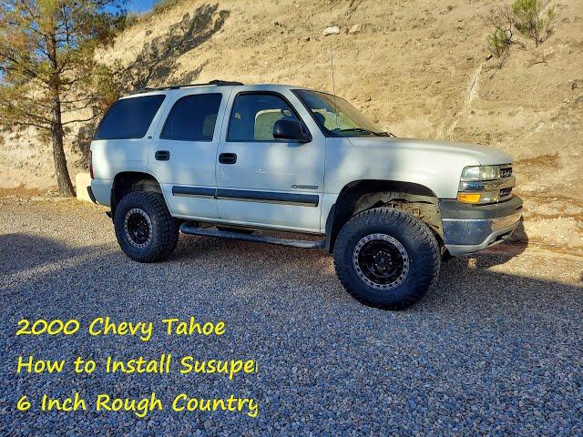 2000 Chevy Tahoe Installing 6 Inch Rough Country Suspension Lift Kit