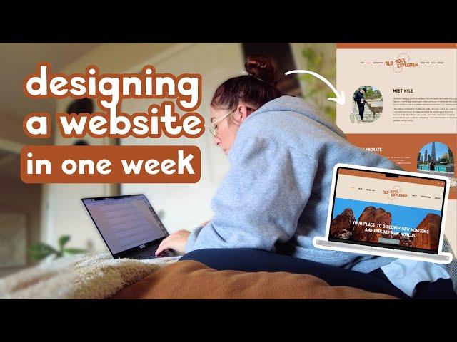 WEBSITE IN A WEEK VLOG | Figma to WordPress