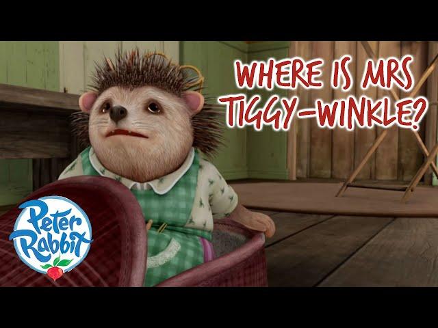 ​@OfficialPeterRabbit  - Where Has Mrs-Tiggy Winkle Gone?!   | Lost And Found | Cartoons for Kids