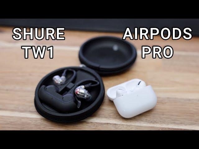 Shure True Wireless vs AirPods Pro