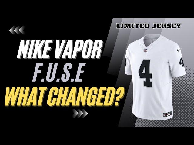 NIKE Vapor F.U.S.E Limited Jersey | WHAT HAS CHANGED???? |