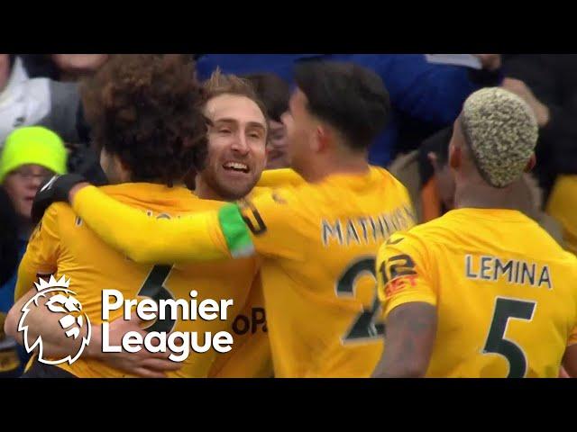 Craig Dawson smashes Wolves into 2-0 lead over Liverpool | Premier League | NBC Sports