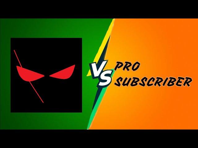 BLACK88 ff VS PRO SUBSCRIBER