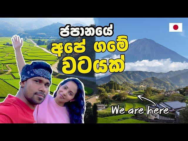 හිත නිවෙන අපේ ජපන් ගම | VILLAGE TOUR | Hithumathe JAPAN Travel