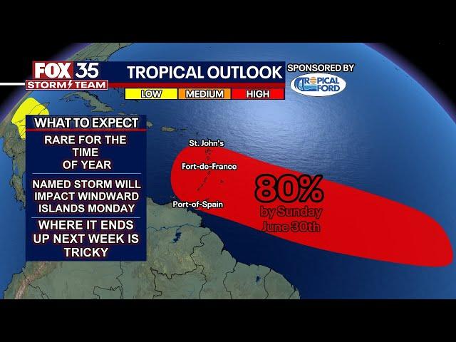 Invest 95L could become tropical storm this weekend, NHC says: Will it impact Florida?