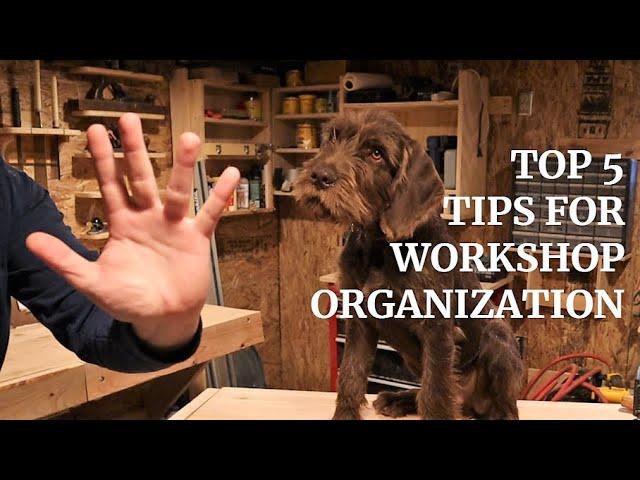 Top 5 Small Workshop Organization Ideas (How To Maximize Space)