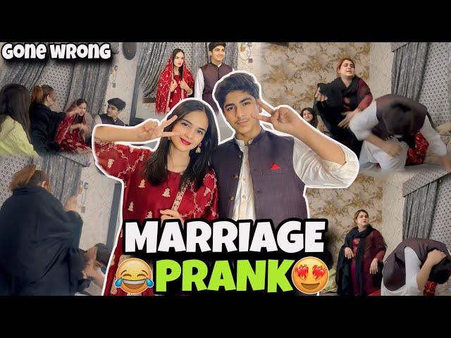 ALISHA & ABUBAKAR  MARRIAGE PRANK ON FAMILY // GONE EXTREMELY WRONG