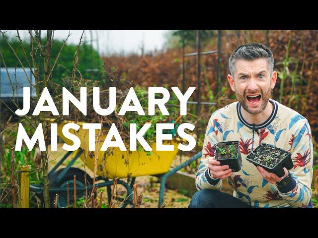 Don't Make These Gardening Mistakes in January