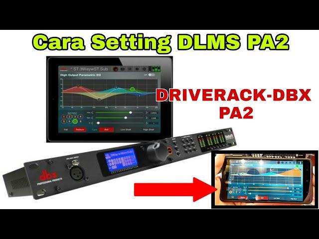 Drive Rack DBX PA2 | Setting & Review