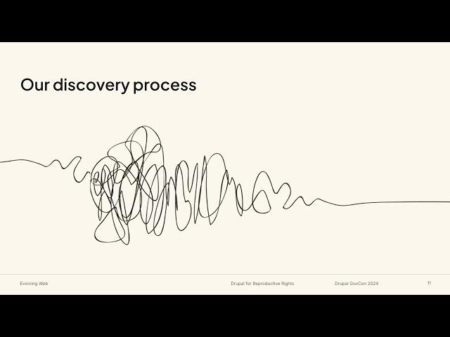 Drupal for reproductive rights! Using discovery to drive development for Planned Parenthood Direct