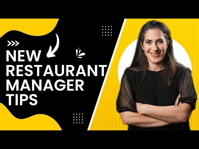 10 TIPS For New Restaurant Managers From a  Restaurant Owner | restaurant management