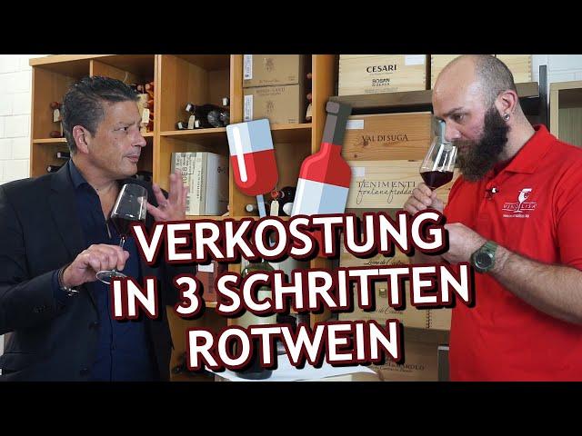 Verkostung in 3 Schritten: Rotwein