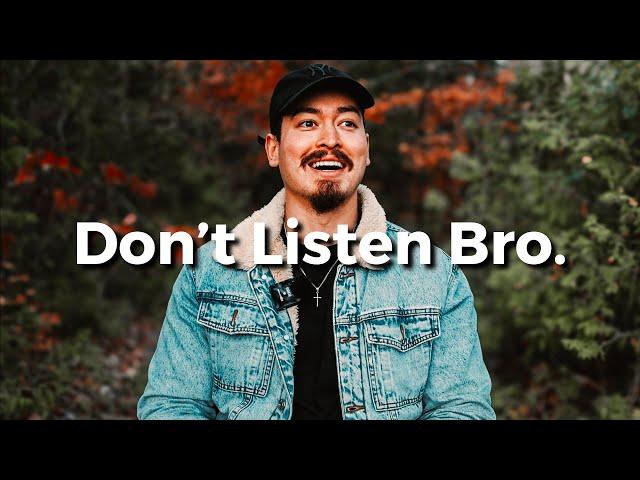 DO NOT LISTEN TO CHRISTIAN WOMEN INFLUENCERS! (Sorry Bro...)