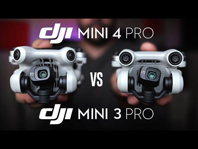 DJI Mini 4 Pro vs Mini 3 Pro