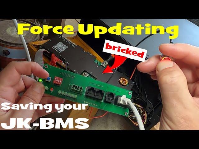 How to recover a bricked JK Inverter BMS. Using Force Updating to save your BMS!