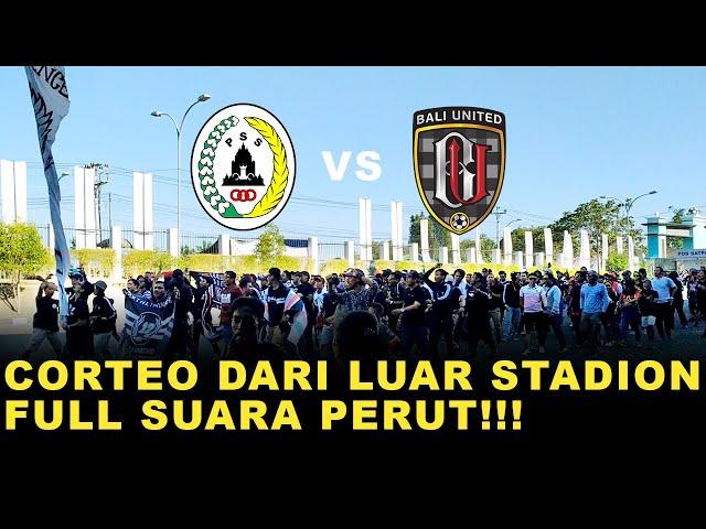 NSB12 & SEMETON DEWATA AWAYDAYS SLEMAN CORTEO DARI LUAR STADION FULL SUARA PERUT!!