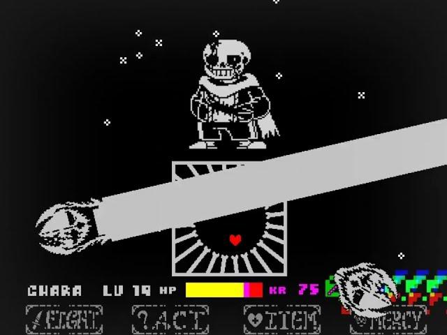 New version Feeling Change Sans Phase1 battle! ~DELGAME[Unknown]~ [Demo,undertale fangame]