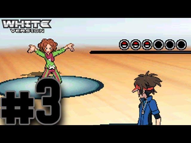 Pokemon White (EP#3) Castelia City Gym & Leader Burgh!