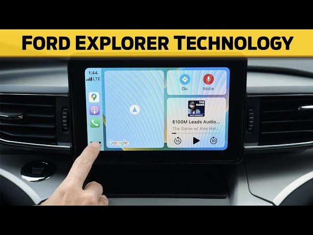 Sync 3 Infotainment in the Ford Explorer (2020 - 2024 models)