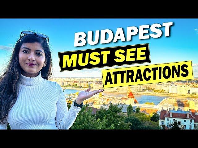 Exploring Budapest's Top Attractions: Fisherman's Bastion, Central Market Hall, Buda Castle & More!