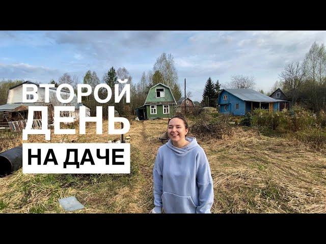 Купили заброшенную дачу 2# НАЧИНАЕМ НАВОДИТЬ ПОРЯДОК В ЗАБРОШЕННОЙ ДАЧЕ ️