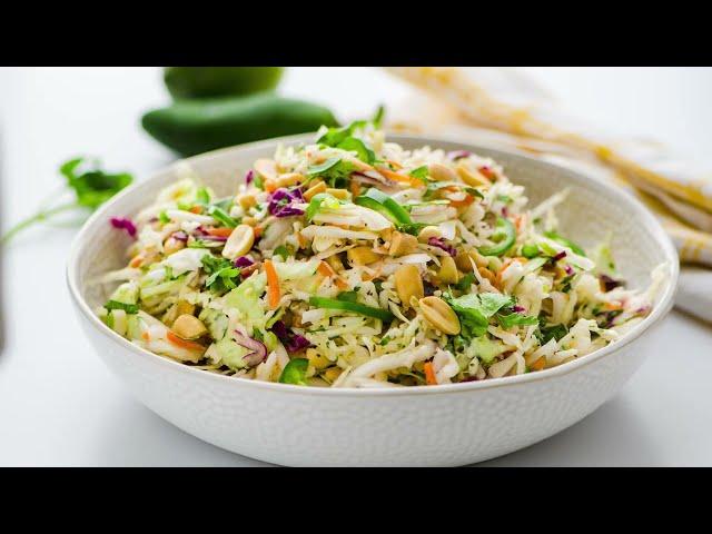 How To Make Crunchy Asian Slaw In Minutes