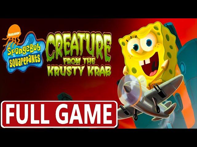 SPONGEBOB CREATURE FROM THE KRUSTY KRAB FULL GAME [GAMECUBE] GAMEPLAY ( FRAMEMEISTER ) WALKTHROUGH