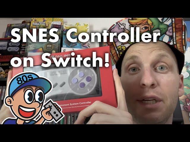 Super NES Nintendo Switch Controller