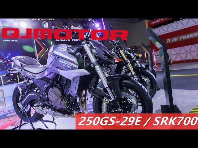 QJMOTO 250GS-29E&SRK700 In Motor China 2021 | MEGA CHINAMOTOR