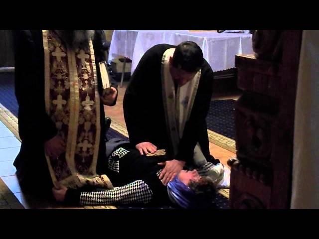 Exorcizare la biserica jandarmilor din Bacau