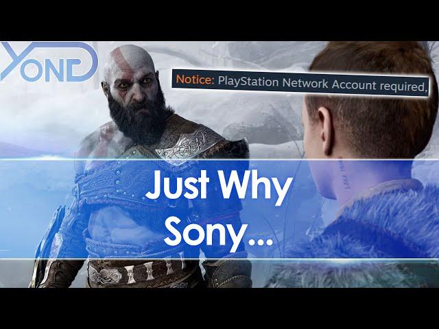 Sony mandate PSN account for God of War Ragnarok on PC, making it inaccessible in many countries