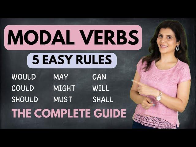 Modal Verbs in English Grammar With Examples | What Are Modals | English Grammar Lesson | ChetChat